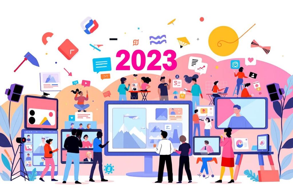 tendências de vídeo 2023